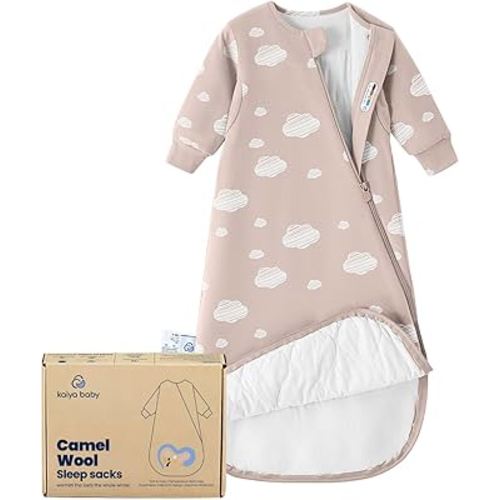 kaiya baby Unisex Sleeping Bag for Babies and Toddlers 1.0 Tog Sleep Sack 6-18 Months, Baby Sleep Sack, Newborn Sleep Sack, Wearable Blanket Baby, One Piece with Sleeves, Gifts for Baby, Pink