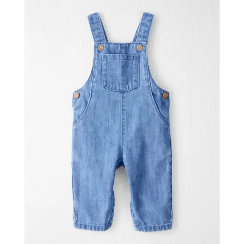 Baby Organic Cotton Denim Overalls - Little Planet | Carter's