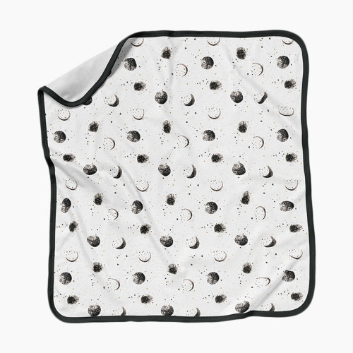 Goumi Kids Bamboo Organic Organic Cotton Cozy Blanket - Many Moons, 47 X 47