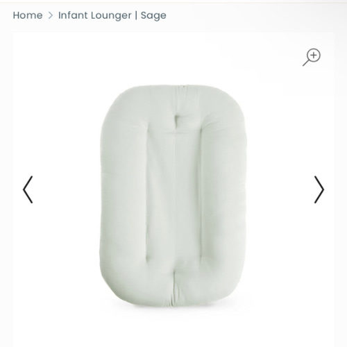 Snuggle Me Lounger | Sage