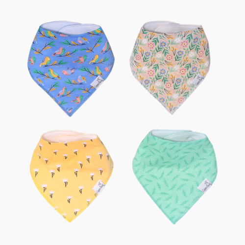 Copper Pearl Bandana Bib Set (4 Pack) - Birdie