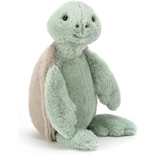 Jellycat Bashful Turtle Stuffed Animal, Medium, 12 inches