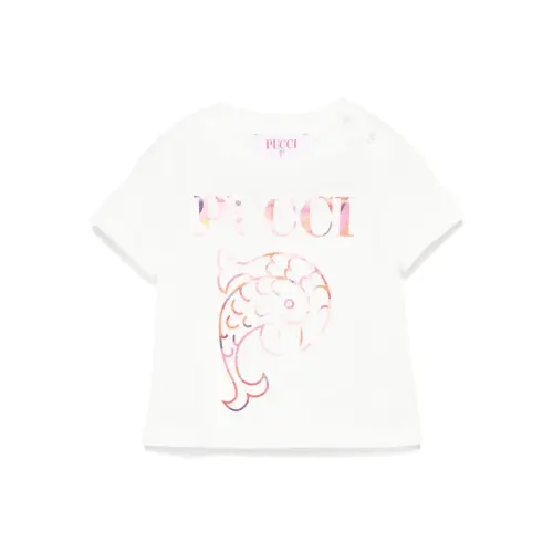 logo-print T-shirt