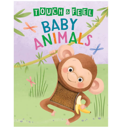 Baby Animals: A Touch and Feel Book - Children's Board Book - Educational