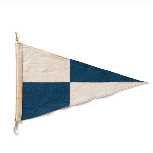 Navy Check Flag – Slightly Choppy