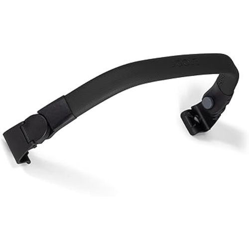 Joolz Aer2 Foldable Bumper Bar for Joolz Aer2 Stroller – One-Hand Fold Compatible, Secure & Comfortable Toddler Support Bar, Leatherette Finish, Easy Click-On Design - Black Carbon