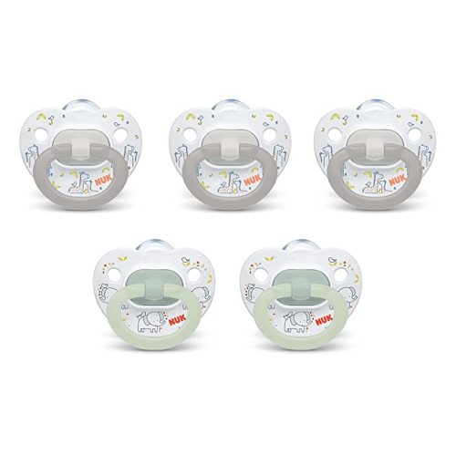 Amazon.com : NUK Orthodontic Pacifiers, 0-6 Months, 5-Pack : Baby