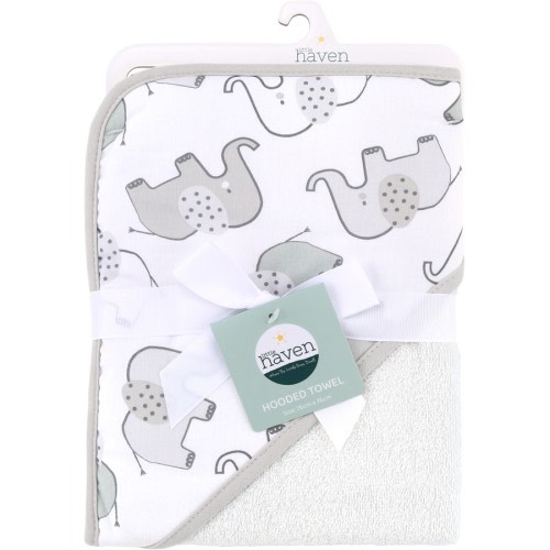 Little Haven Hooded Towel - Elephant