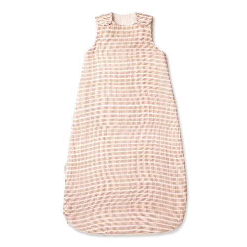 3-24M Organic Wearable Blanket - Dash Lines
