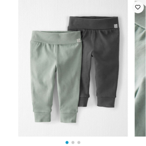 Baby 2-Pack Organic Cotton Joggers
