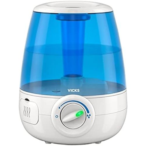 Vicks Warm Mist Humidifier Small to Large Room for Baby, Kids and Adults, 1 Gallon Tank