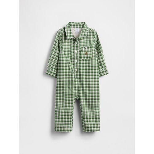 Baby Flannel One-Piece | Gap I 3-6 Months