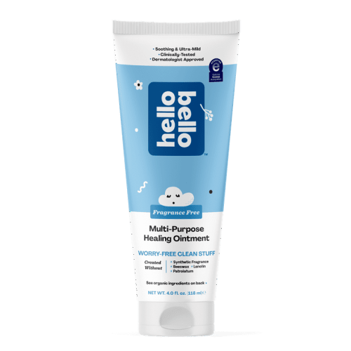 Hello Bello Natural Healing Ointment I Fragrance Free I 4 fl oz
