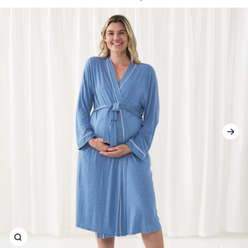 Heather Blue Women's Robe - Little Sleepies