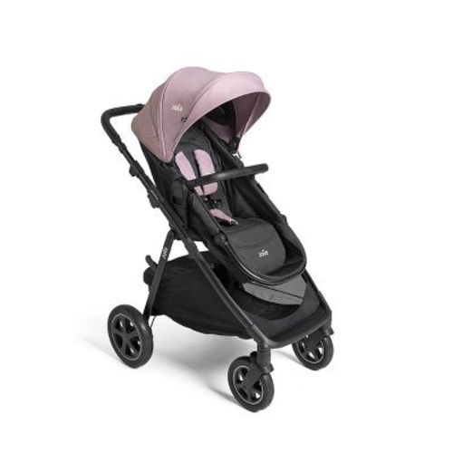 Joie Ginger DLX Full-Size Stroller - Blush: 50 lbs Weight Capacity, Car Seat Adapter
