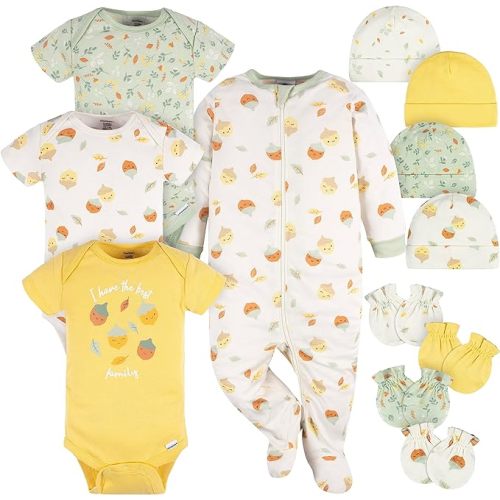 Gerber Baby Boys and Girls 12 Piece Layette Gift Set