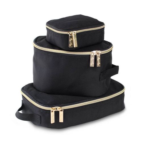Itzy Ritzy Pack Like A Boss Packing Cubes - Terracotta Sunrise