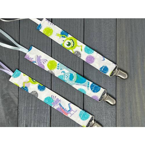 Monsters Inc Pacifier Clip / Sully Mike Randall