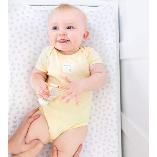 Burt's Bees Baby Unisex Baby Bodysuits, 5-pack Short & Long Sleeve One-pieces, 100% Organic Cotton Bodysuit