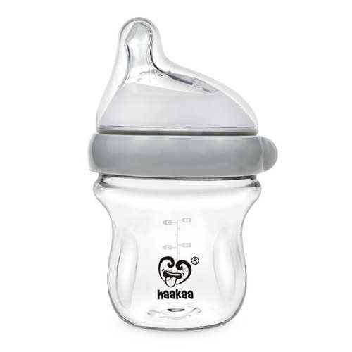Haakaa Generation 3 Glass Baby Bottle 3 oz/90 ml, 1 PK