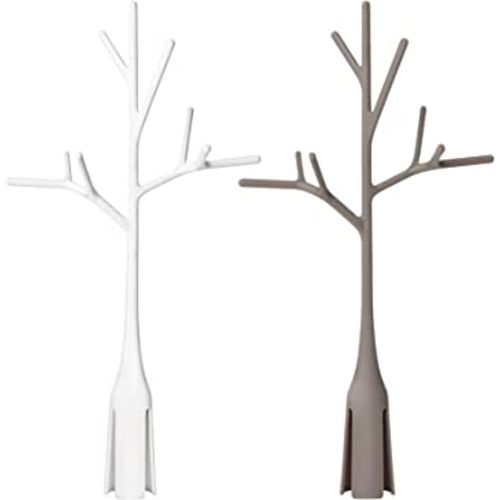 Boon Twig Baby Bottle Drying Rack Accessories - Space Saving Baby Accessories for Baby Bottle-Feeding Supplies - Bottle Rack Dryer Attachments for Baby Bottle Storage - 2 Count