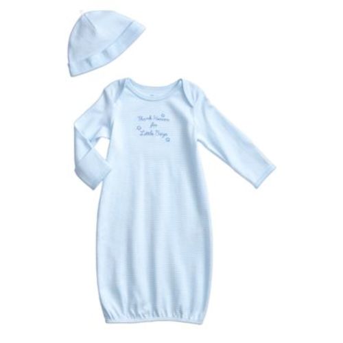 Thank Heaven For Little Boys Gown with Hat