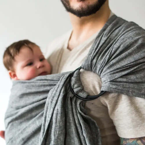 Obsidian Ring Sling | Baby Carriers | hope&plum Baby Wrap Carrier