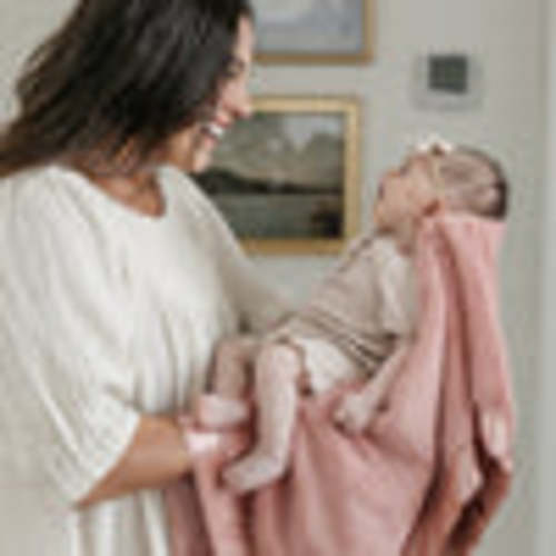 Saranoni Satin Border Receiving Blanket – Soft & Elegant Stylish | Saranoni