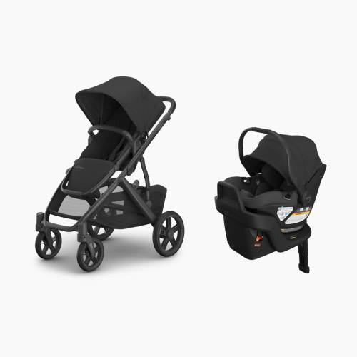UPPAbaby Vista V3 Stroller & Aria V2 Lightweight Infant Car Seat Bundle - Jake