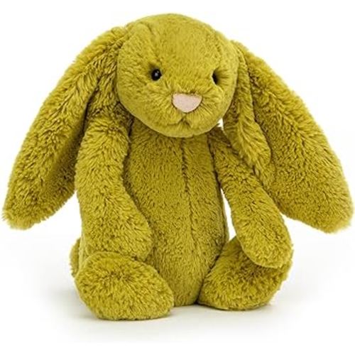 Jellycat Bashful Zingy Bunny Medium Stuffed Animal