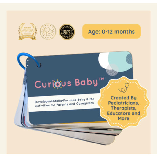 Infant Learning Cards - Curious Baby™ Activity Cards – Curious Baby Cards
