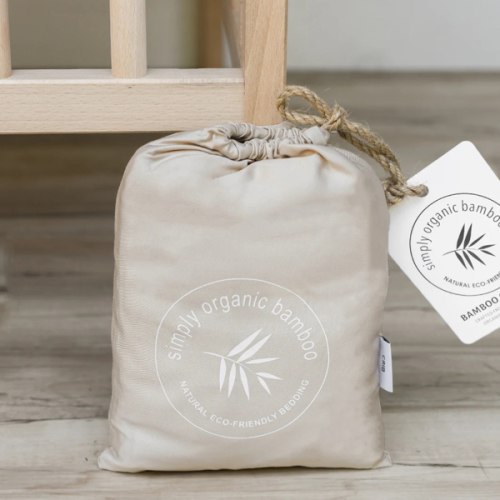 Simply Organic Bamboo Baby Crib Sheets | Soft & Hypoallergenic