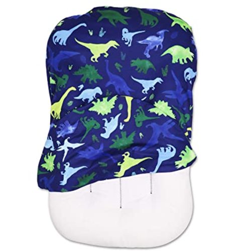 Newborn Lounger Cover, Dinosaur Cover for Infant Padded Loungers, Baby Nest Cover for Boys Girls, Removable Slipcover, Lovey Super Soft Snug Fitted, (Lounger Not Included)