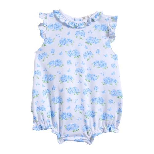 Bubble Pima Cotton Romper, 6-9M