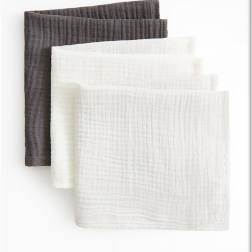 3-PACK MUSLIN CLOTHS