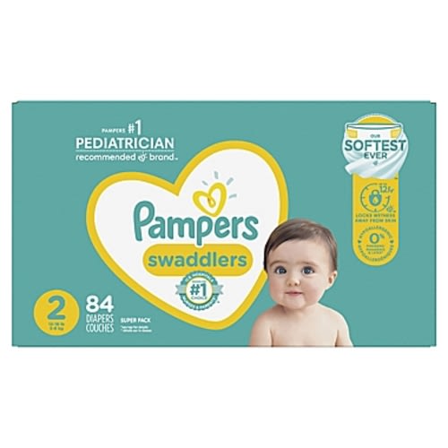 Pampers® Swaddlers™ 84-Count Size 2 Super Pack DiapersPampers® Swaddlers™ 84-Count Size 2 Super Pack Diapers
