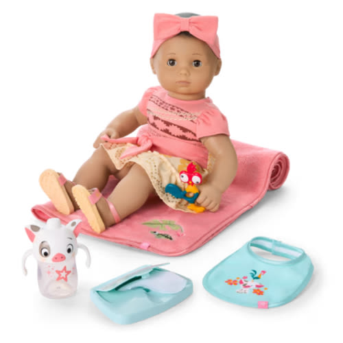Disney Princess Moana Cuddle & Care Set with Bitty Baby® Doll by American Girl®