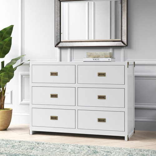 Viv + Rae™ Hubble 6 Drawer Double Dresser & Reviews | Wayfair
