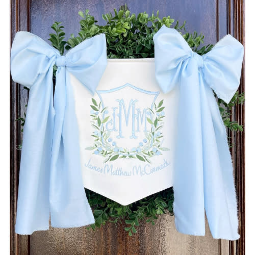 Name Banner with Bows - Dent Designs
