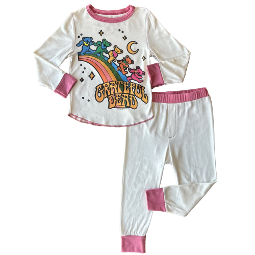 Grateful Dead Rainbow Bears Bamboo Set