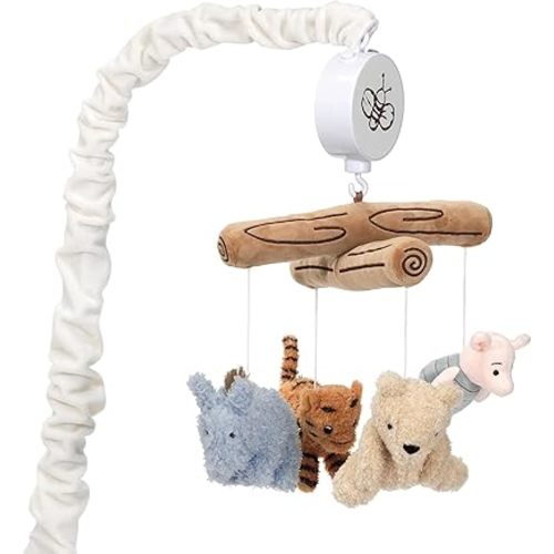 Lambs & Ivy Disney Baby Storytime Pooh Musical Baby Crib Mobile Soother Toy