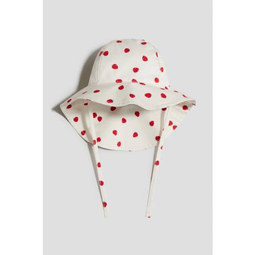 PATTERNED COTTON SUN HAT