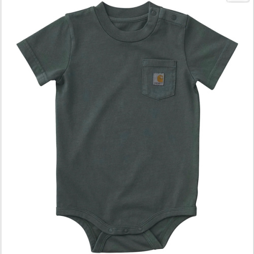 Boys' Short Sleeve Pocket Bodysuit (Baby)