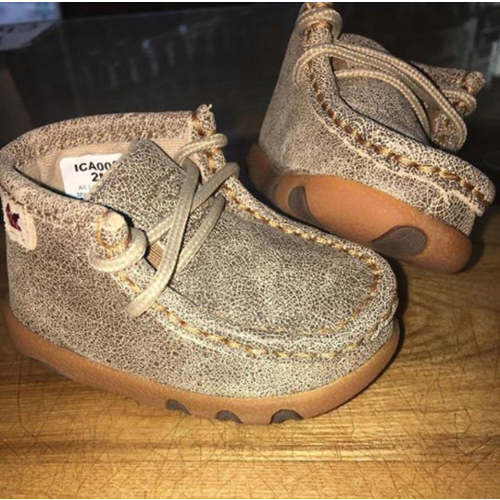 Twisted X Lace Up Moc (0005)