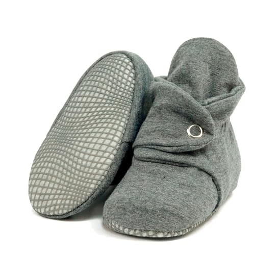 Ella Bonna Baby Booties Organic Cotton Muslin Newborn Baby Slippers Baby Boy Booties, Infant Girl Booties, 6-12 months, 0-6 Months, 12-18 Months, 0-3 Months, 18-24 Months, Toddler Shoes