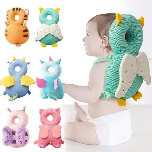 1PC Children's Anti-Fall Pillow Baby Toddler Head Pillow Breathable Pillow Learning To Walk Head Protection Pad Head Protection - AliExpress
