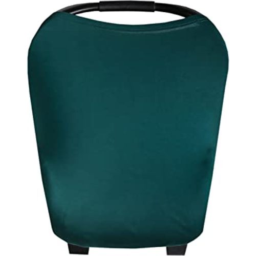 Baby Car Seat Cover Canopy and Nursing Cover Multi-Use Stretchy 5 in 1 Gift"Jaspar" by Copper Pearl