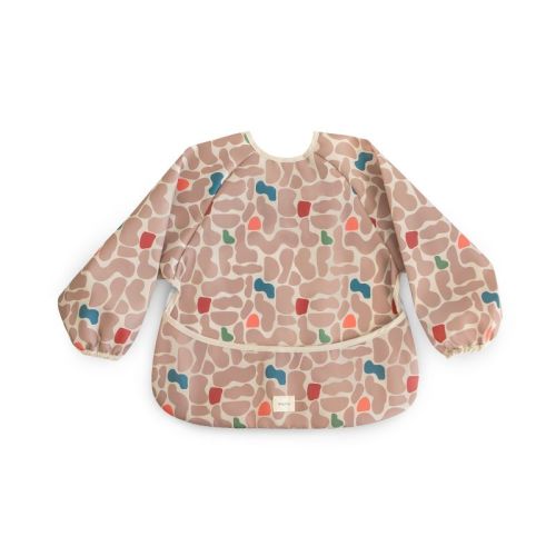Long Sleeve Bib Abstract Blob One Size