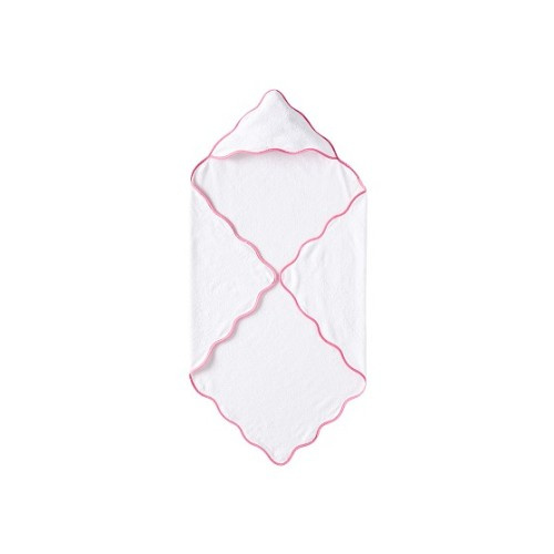 Organic Scallop Baby Hooded Towel | Pottery Barn Kids