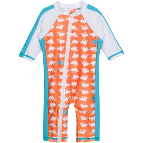 Sunsuit - Long Sleeve Romper Swimsuit | "Dino-Mite"